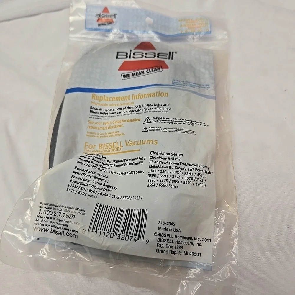2 Genuine Bissell Style 7‎ 9 10 12 14 16 Belts 32074 3031120 3031123 203-1093